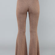 Panta London fantasia lurex con baschina