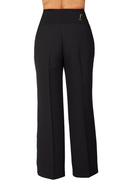Panta Firenze crepe cady nero