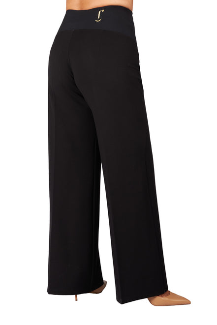 Panta Firenze crepe cady nero