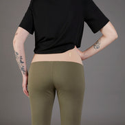 Panta Salina in punto milano cotone militare