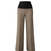 Panta Firenze in principe di galles beige e nero con baschina