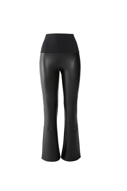 Pantalone Milano in ecopelle nera