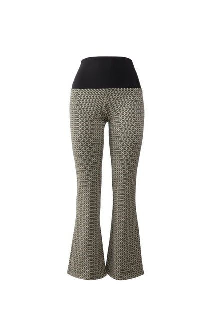 Panta Milano jacquard militare con baschina