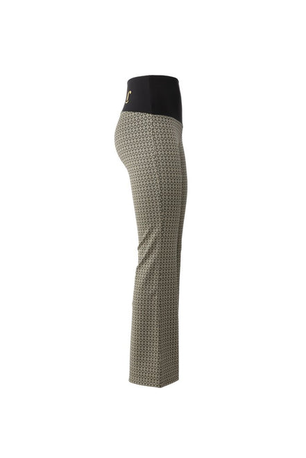 Panta Milano jacquard militare con baschina