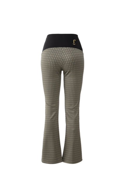 Panta Milano jacquard militare con baschina