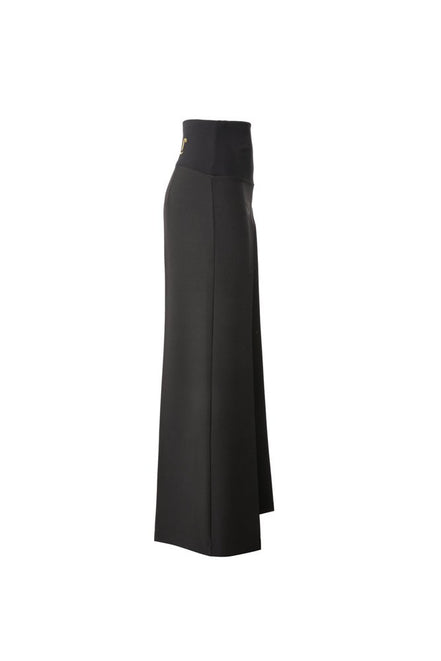 Panta Firenze Cady leggero nero con baschina