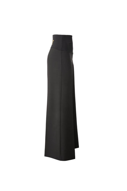 Panta Firenze Cady leggero nero con baschina