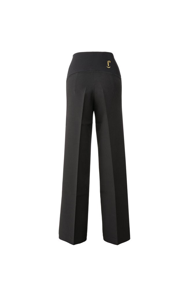 Panta Firenze Cady leggero nero con baschina