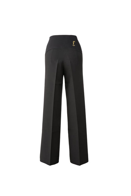 Panta Firenze Cady leggero nero con baschina