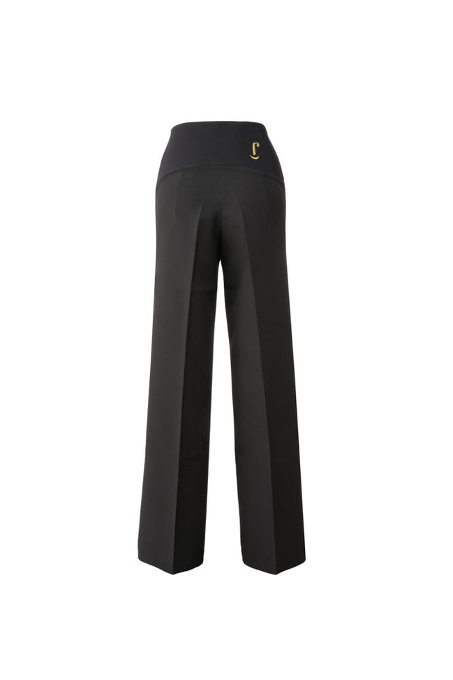 Panta Firenze Cady leggero nero con baschina