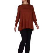 Maglia Greta jersey cannella
