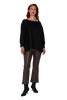 Maglia Alice scuba nera