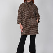 Cappottino Mio ovetto bouclè mocha lurex