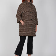 Cappottino Mio ovetto bouclè mocha lurex