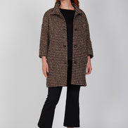 Cappottino Mio ovetto bouclè mocha lurex