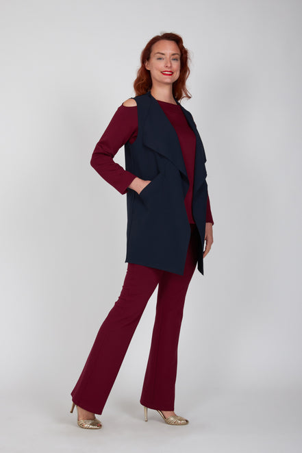 Gilet Barcelona cady blu