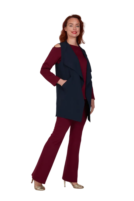Gilet Barcelona cady blu