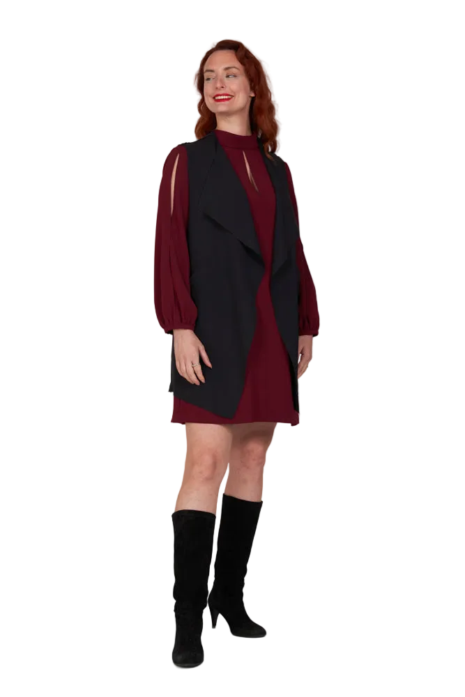 Gilet Barcelona cady nero
