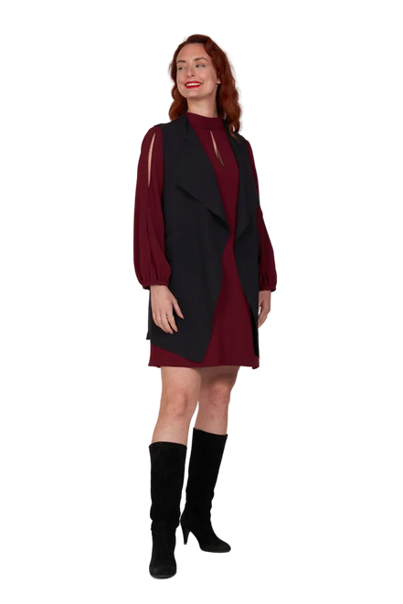 Gilet Barcelona cady nero