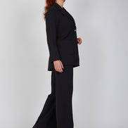 Blazer Berlin in crepe cady nero