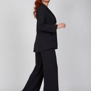 Panta Firenze crepe cady nero