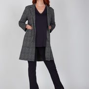 Giacca Procida tweed blu
