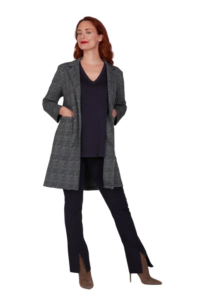 Giacca Procida tweed blu