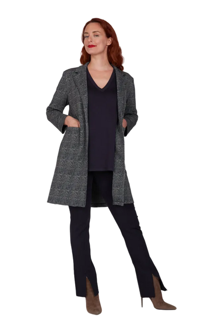 Giacca Procida tweed blu