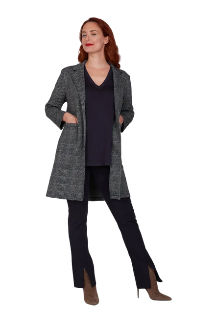 Giacca Procida tweed blu