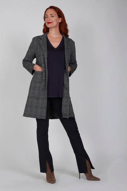 Giacca Procida tweed blu
