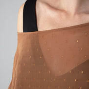 Top Capri georgette lurex