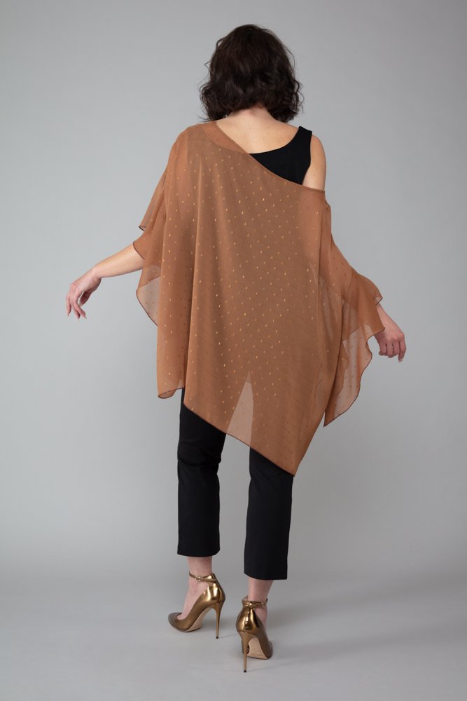 Top Capri georgette lurex