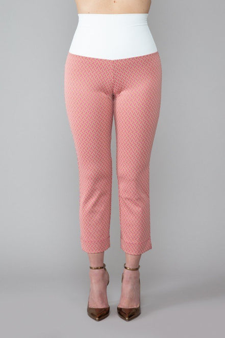 Panta BB fantasia rosa con baschina