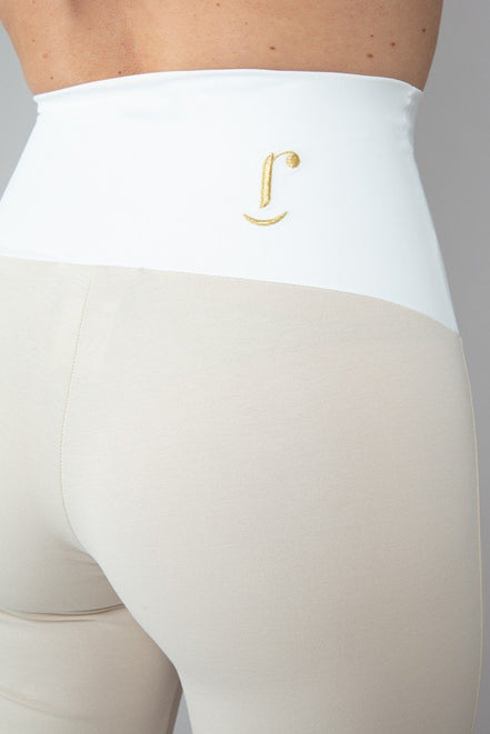 BB Trousers in Sand with Baschina Waistband