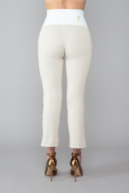 BB Trousers in Sand with Baschina Waistband
