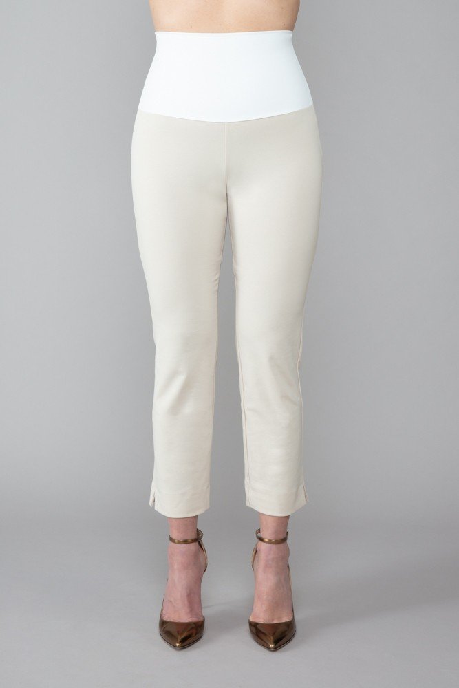 BB Trousers in Sand with Baschina Waistband