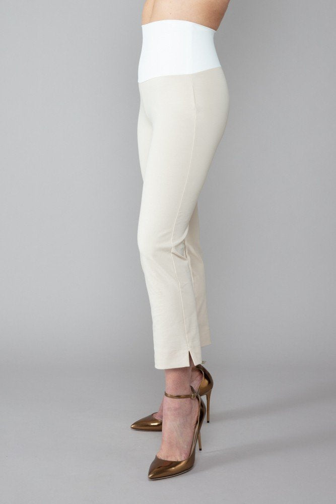 BB Trousers in Sand with Baschina Waistband