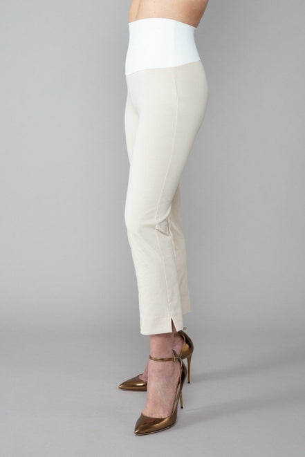 BB Trousers in Sand with Baschina Waistband