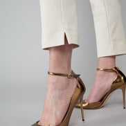 BB Trousers in Sand with Baschina Waistband