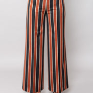 Firenze Printed Trousers with Baschina Waistband