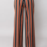 Firenze Printed Trousers with Baschina Waistband