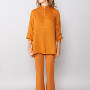 Camicia Tokyo mostarda