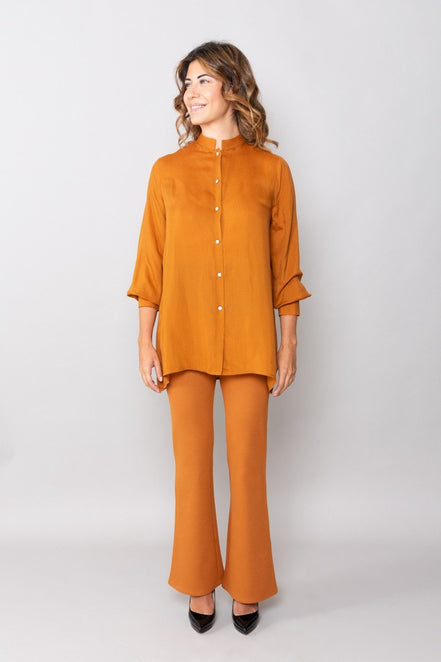 Camicia Tokyo mostarda