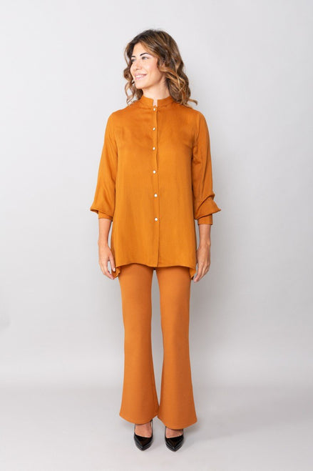 Camicia Tokyo mostarda