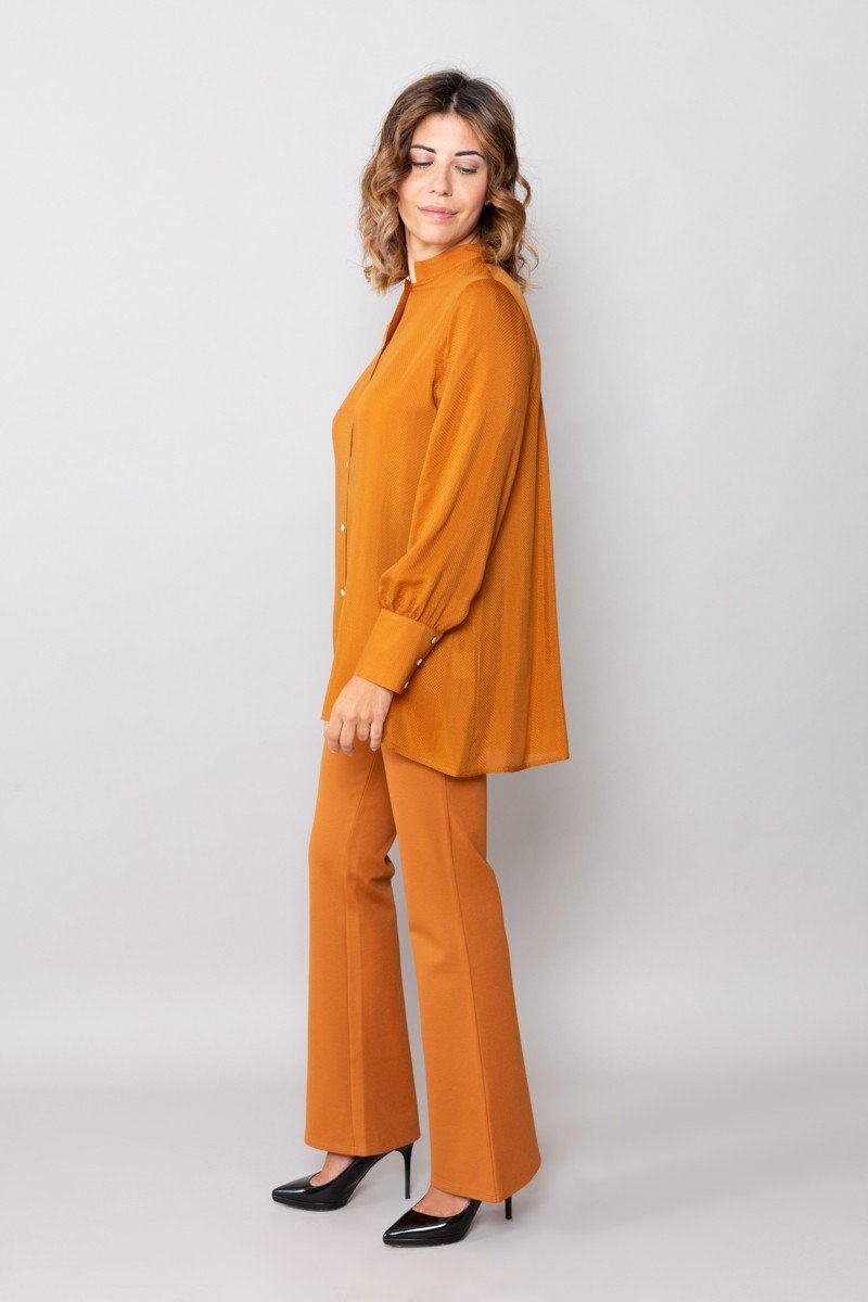 Camicia Tokyo mostarda