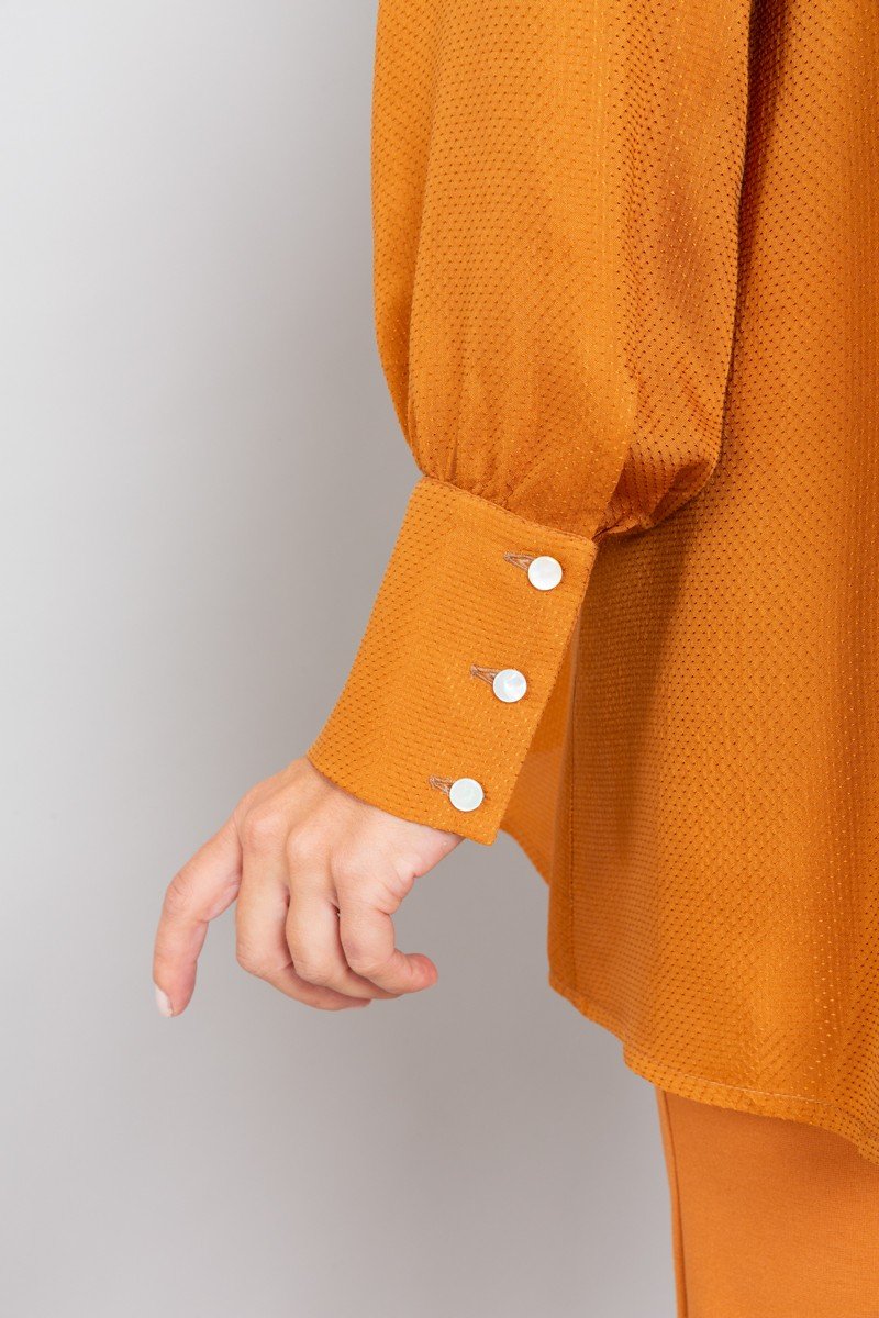 Camicia Tokyo mostarda
