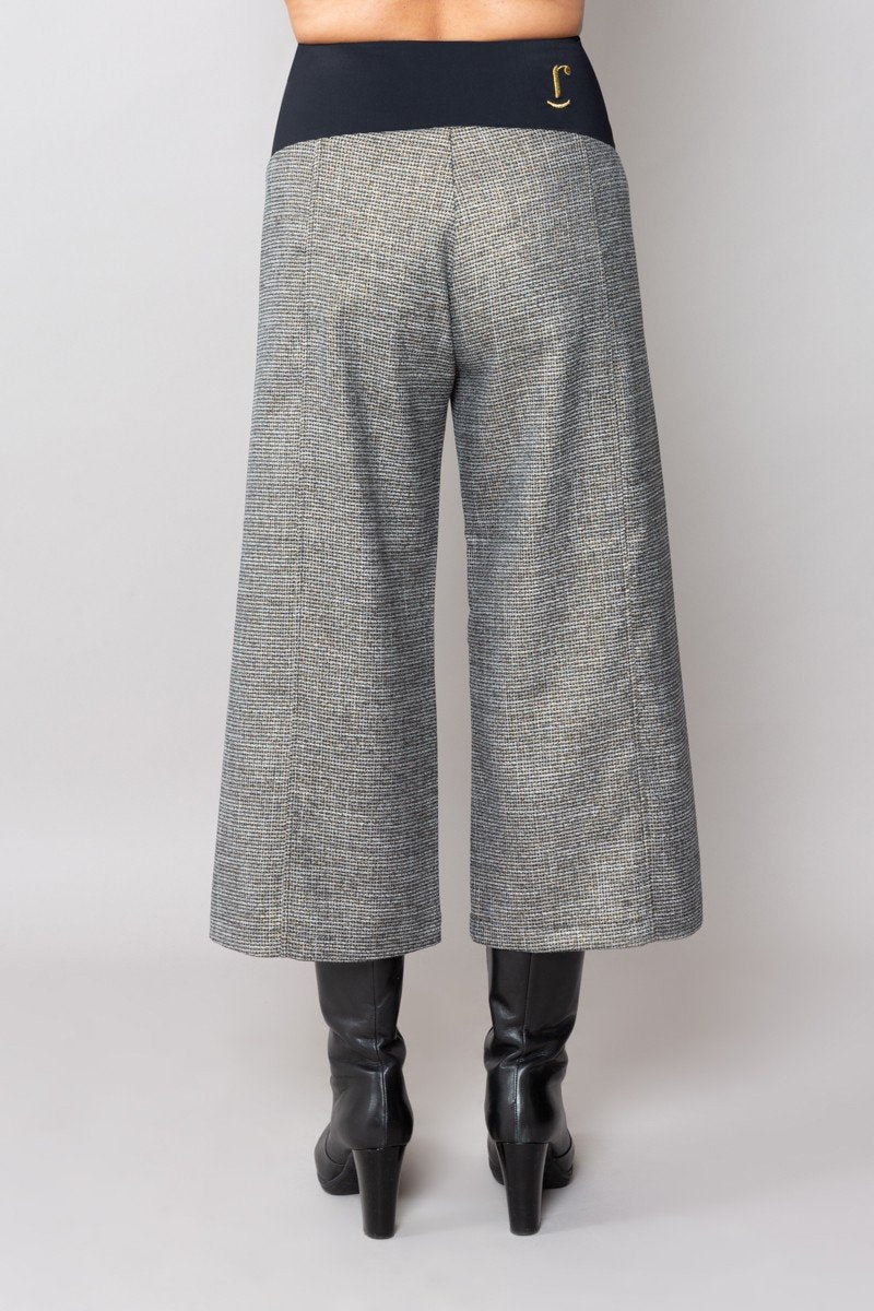 Panta Capri PiedPoul lurex con baschina