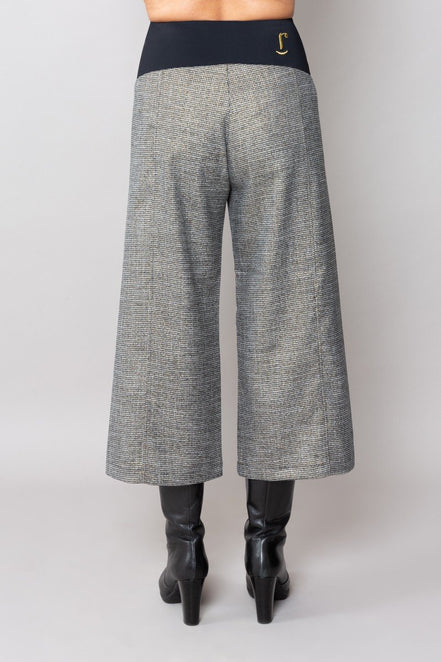 Panta Capri PiedPoul lurex con baschina