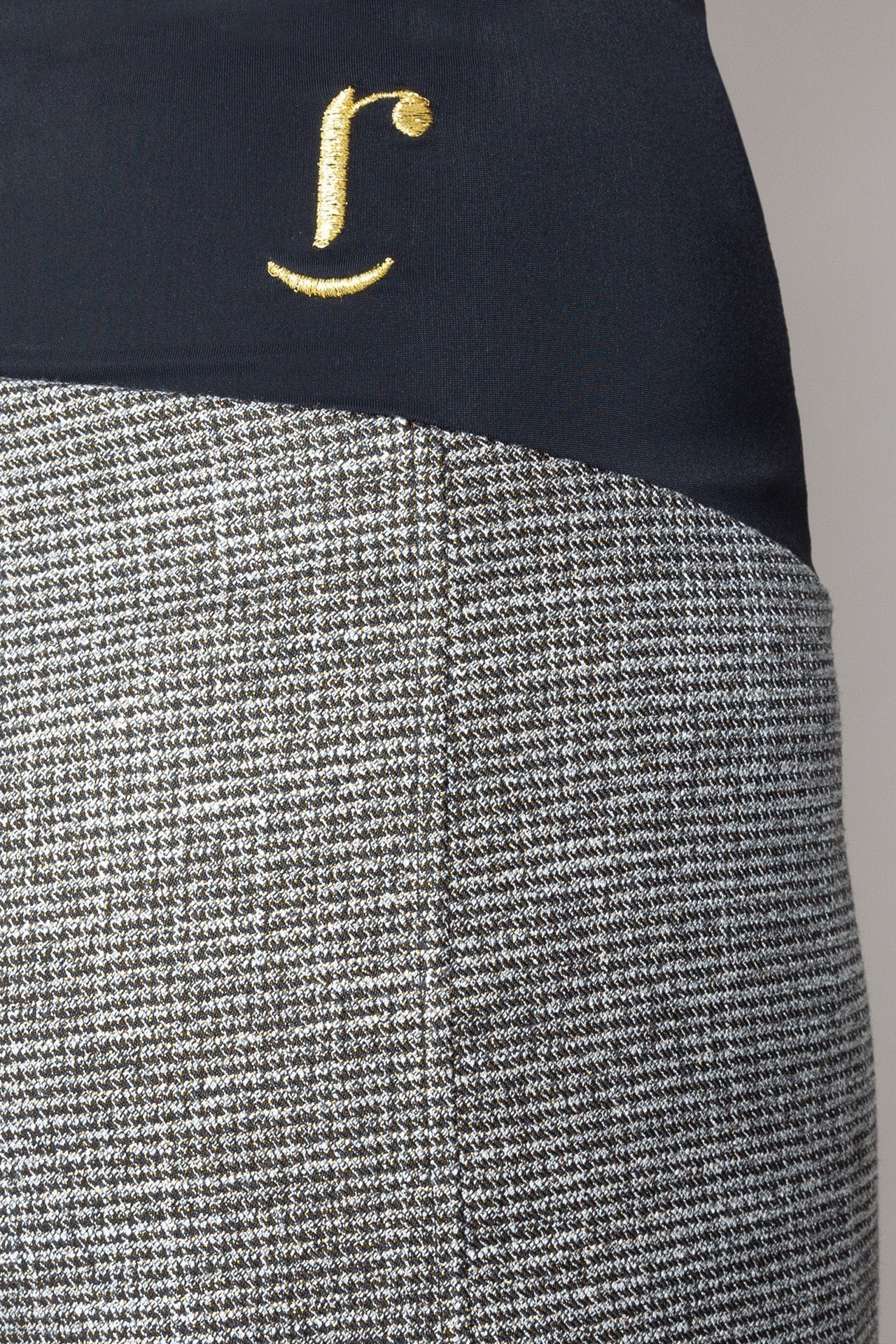 Panta Capri PiedPoul lurex con baschina