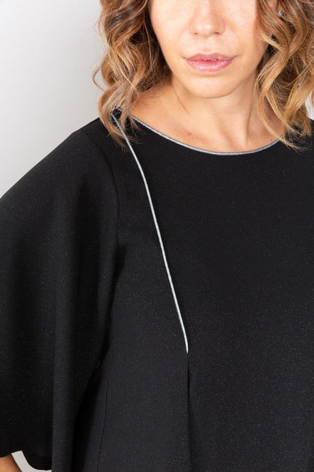 Abito Amsterdam Nero Lurex